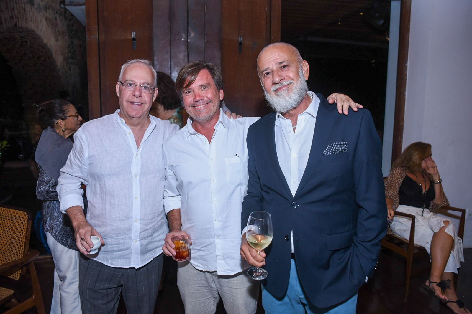 Valmir Alexandrini, Gustavo Mettig e Manoel Bragheroli                               